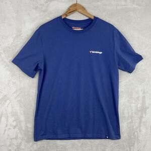 Birddogs Navy Playground Tee T Shirt Mens Medium Blue Short Sleeve Athleisure